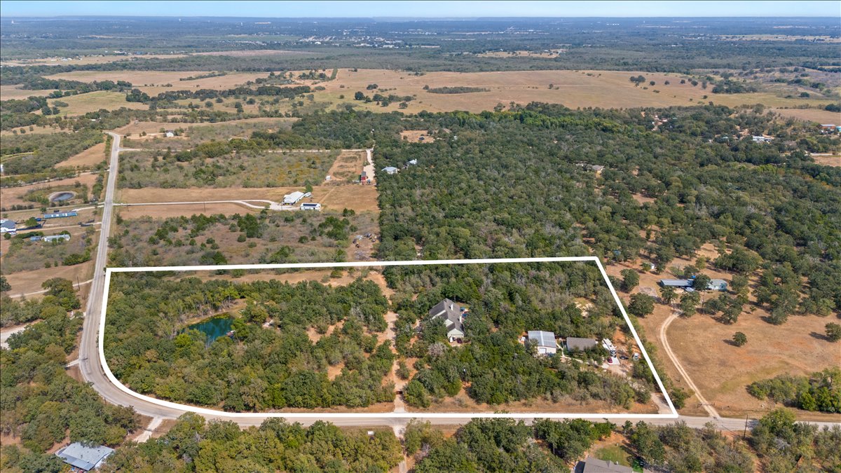 10 acres aerial view